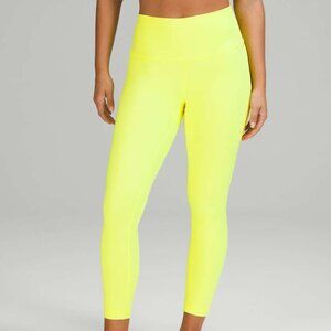 NWOT  Lululemon Align 25" Leggings - 8 - Neon Yellow